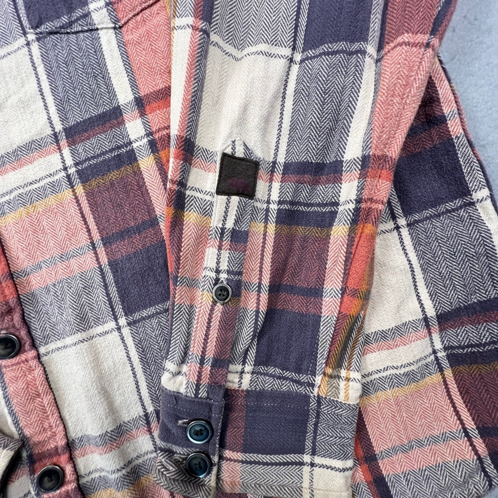 Dakota Grizzly Flannel Shirt Mens XL Red Plaid Cotton Herringbone Outdoor Casual - Picture 12 of 14